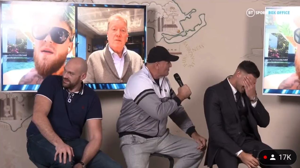 John Fury leaves Tyson after his vile outburst against Jake Paul, ahead of his fight with Tommy