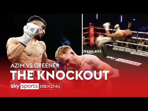 Adam Azim is next to KO with a backflip The Knockout Azim vs StuGreener