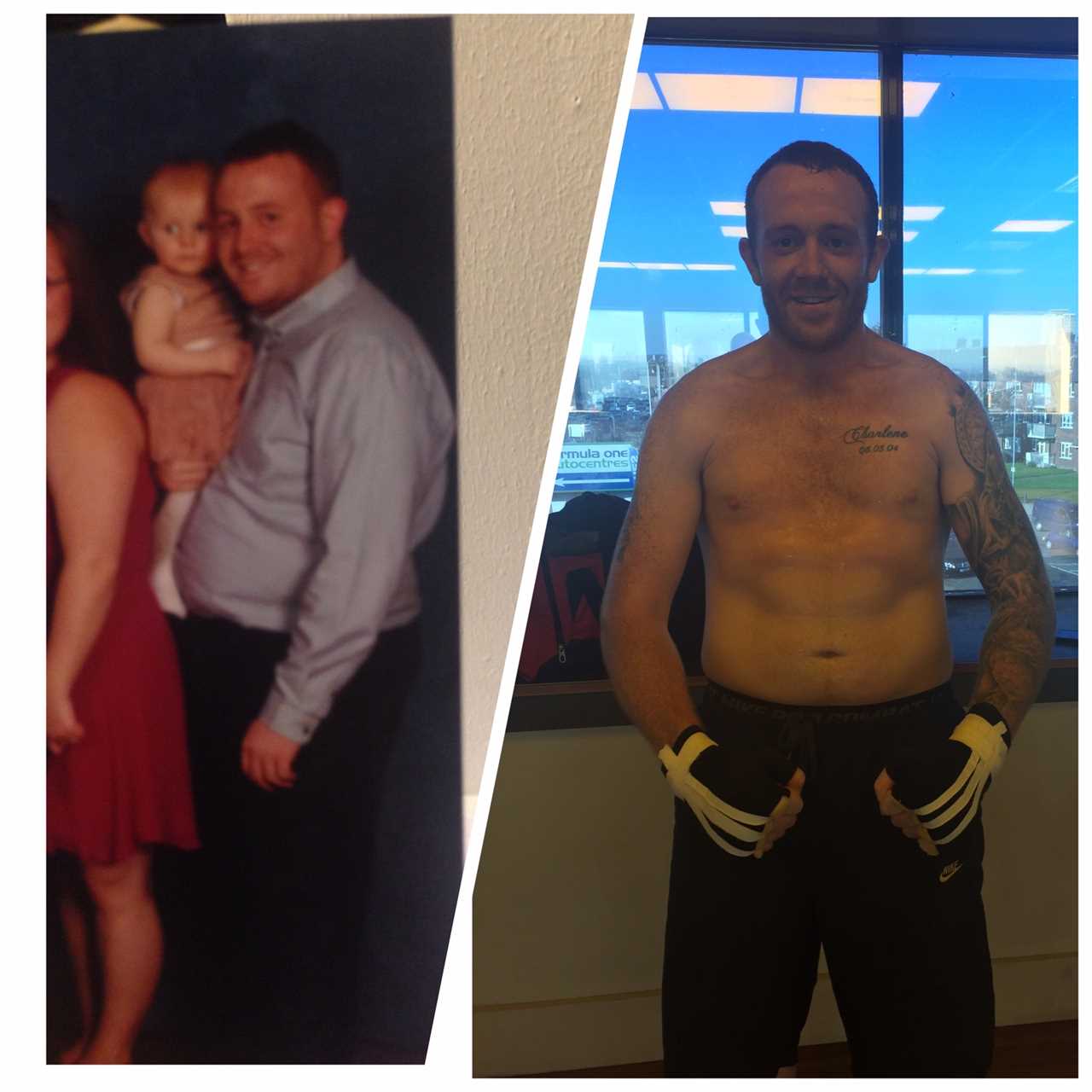 Mark Little, a professional boxer, sheds 11 STONE while trying to improve his cruiserweight record.