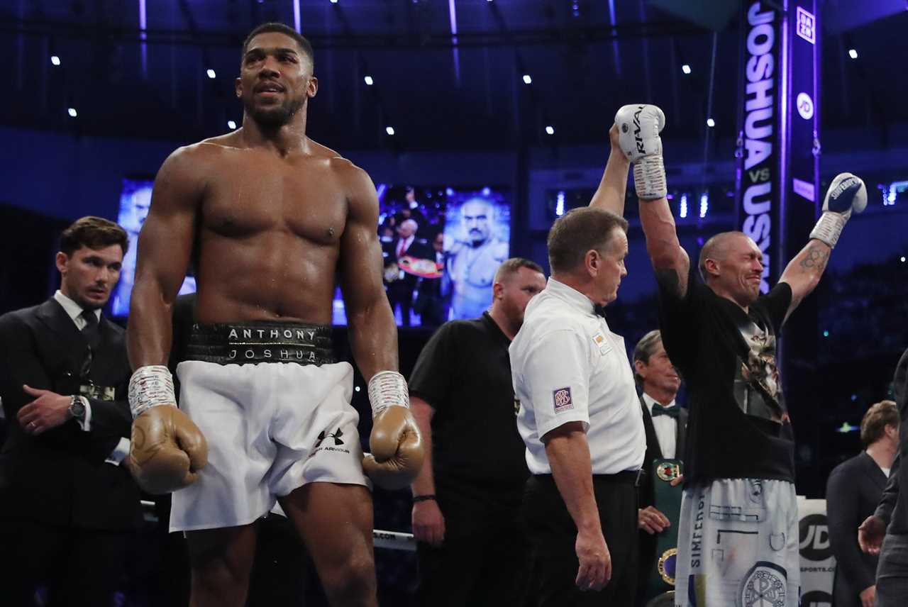 After Usyk's loss, Anthony Joshua falls to No.5 in WBA Heavyweight Rankings. Brit is now behind Tyson Fury's cousin Hughie.