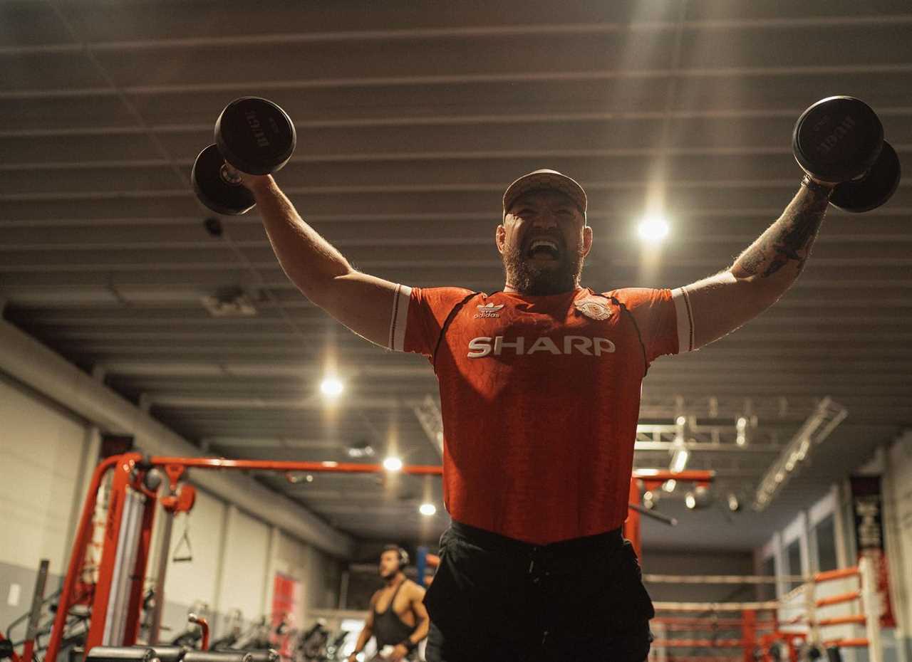 Conor McGregor says his broken leg is almost 'fully healed', and vows to have UFC back as soon as he's cleared to spar.