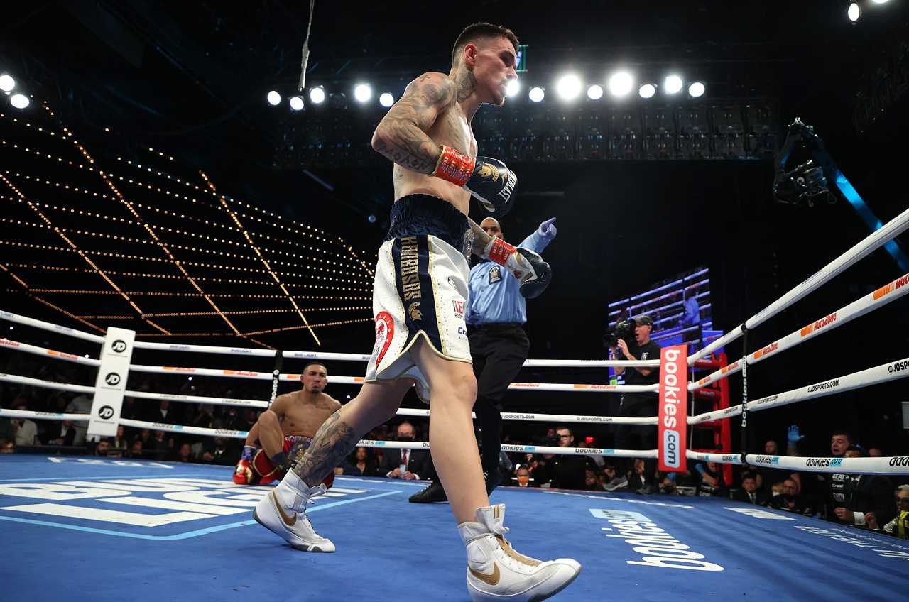 George Kambosos Jr defeats Teofimo Lozano to be the unified lightweight champion in upsets of the year