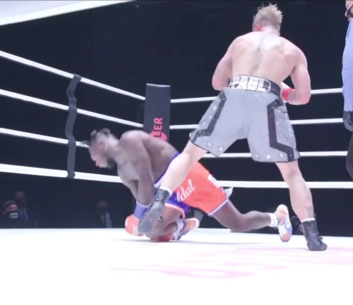 Jake Paul has released a never-before-seen clip from Nate Robinson's brutal knockout and said, I'm doing it to Tommy Fury.