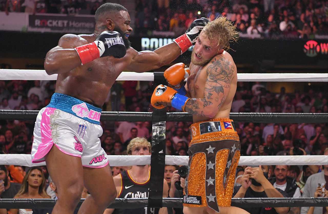 Tyron Woodley called Jake Paul a bitch for not agreeing to a rematch with Tommy Fury, an ex-UFC champ