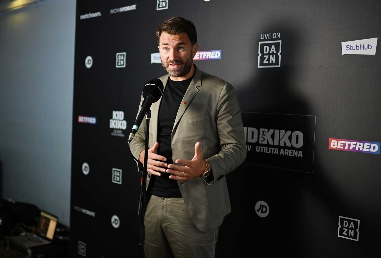 Tyson Fury's father John threatens Eddie Hearn to 'BURY him after a promoter criticizes him for disgusting Jake Paul.
