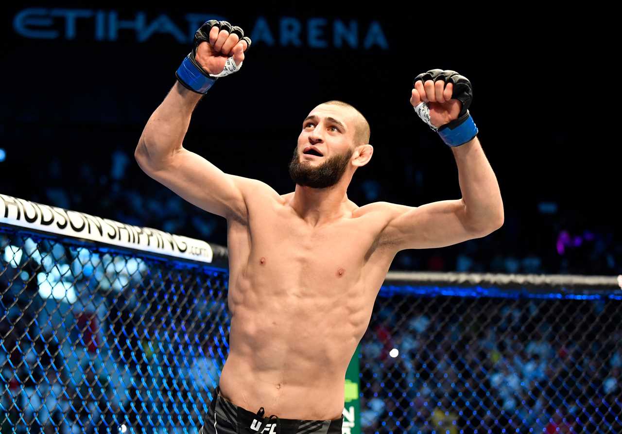 UFC star Khamzat Chimiev calls for Brock Lesnar and Georges St-Pierre to fight after an unbeaten start