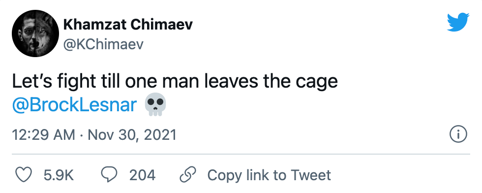 UFC star Khamzat Chimiev calls for Brock Lesnar and Georges St-Pierre to fight after an unbeaten start