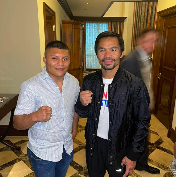Gervonta's opponent Isaac Cruz promises to take revenge on mentor Manny Pacquiao and beat Floyd Mayweather's protégé
