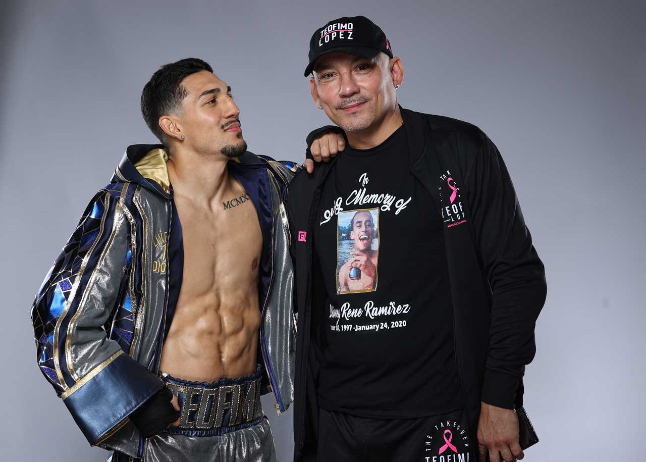 Eddie Hearn condemns Teofimo Lopez's delusional dad, after he blames the promoter for his son's shocking defeat to George Kambosos Jr.