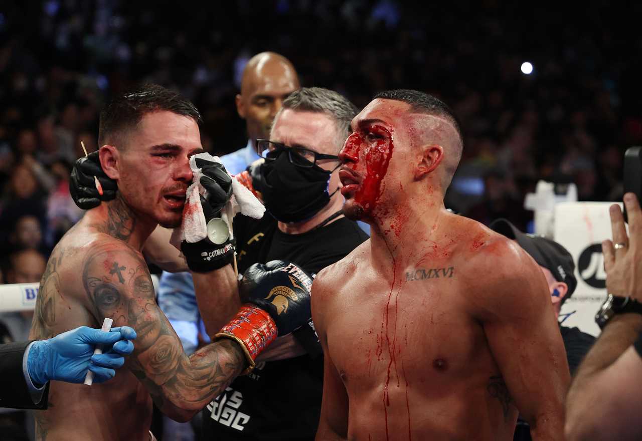 That wasn't a lucky shot - Watch Kambosos perform the exact same punch as Lopez in incredible training footage
