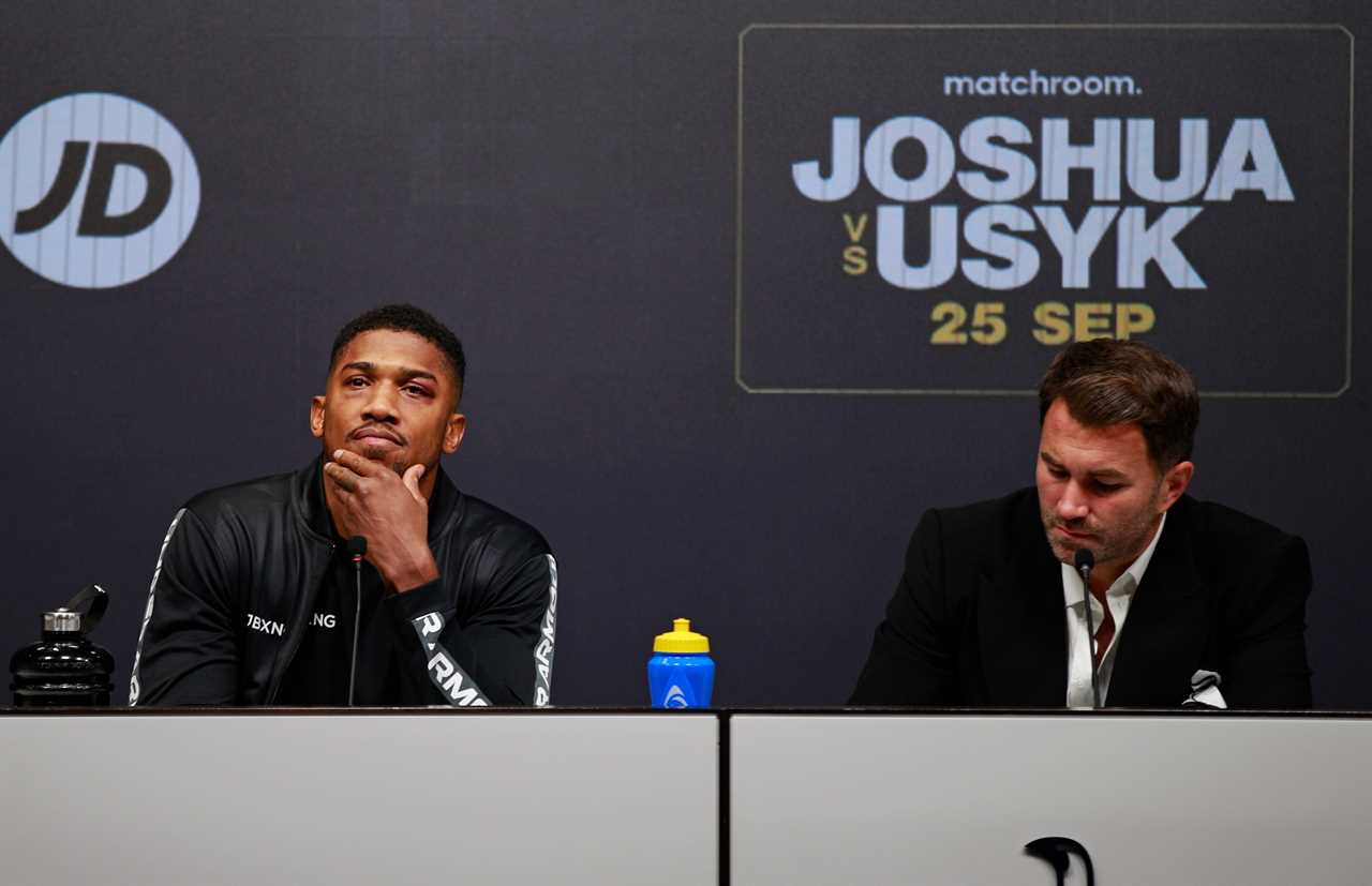 Eddie Hearn slams Anthony Joshua, allowing Tyson Fury face Usyk after AJ suggests he could step' aside