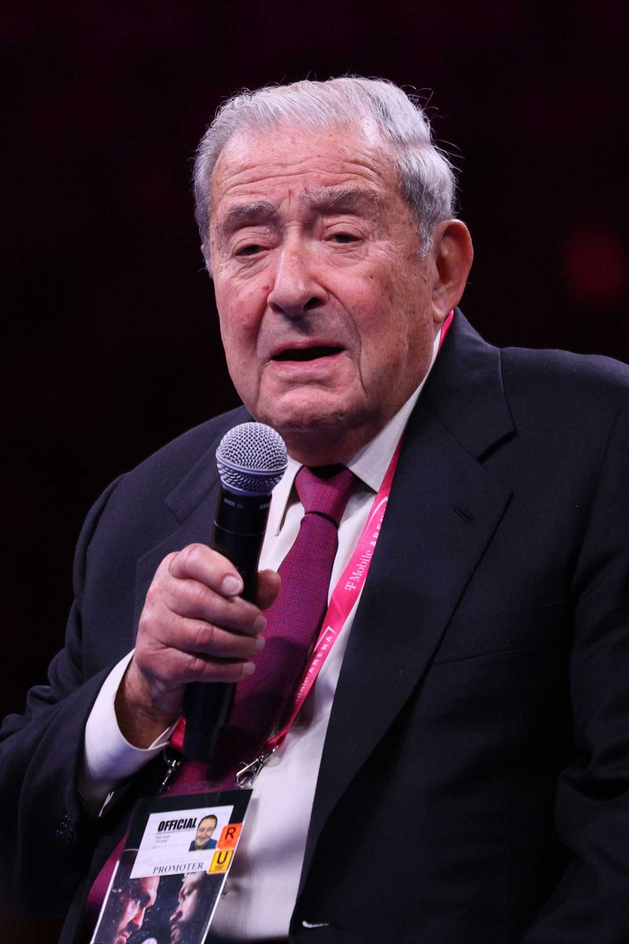 I could think about dozens who would beat him - Bob Arum doesn't believe Tommy Fury is an elite boxer ahead of Jake Paul fight