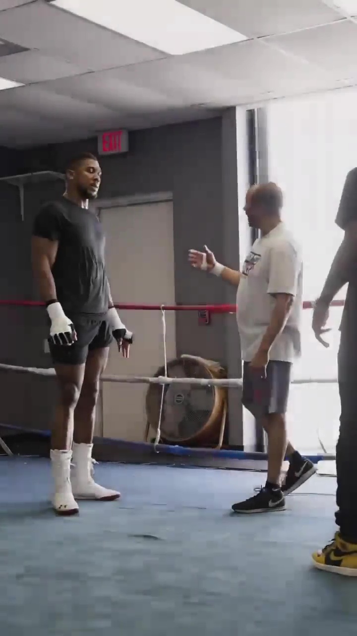 Anthony Joshua says he had to make some changes before he trains with new coaches for the crunch Usyk match.