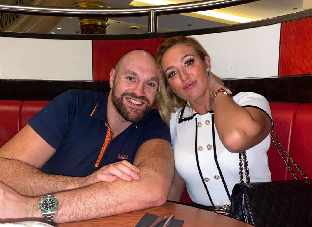 Romantic Tyson Fury invites Paris to a birthday dinner as he takes a break from training Tommy for the Jake Paul fight