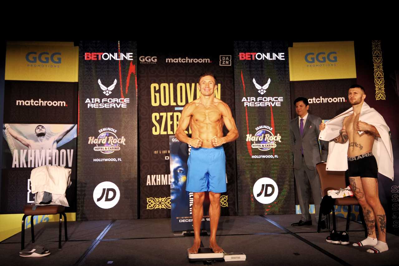 Gennady, 39, is 'extremely healthy right now' and wants Ryota Murata fight to go back on schedule.