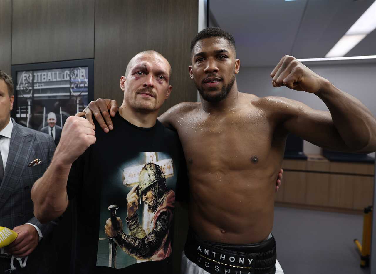 Tyson Fury's chances of facing Oleksandr Uzyk next are over. Anthony Joshua will need to step aside for TWO bouts
