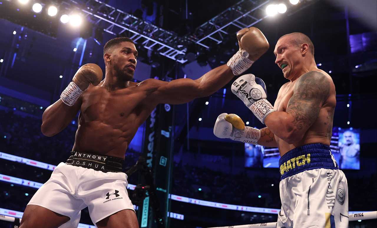 As talks start over Anthony Joshua's money, Tyson Fury could face Oleksandr Uzyk in Saudi Arabia