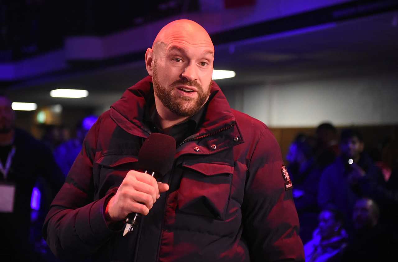 Eddie Hearn shows how much Anthony Joshua would like to be allowed to stand aside and let Tyson Fury fight Usyk.