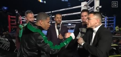 Devin Haney defeats JoJoDiaz in convincing win, but then agrees with George Kambosos to face off for unification