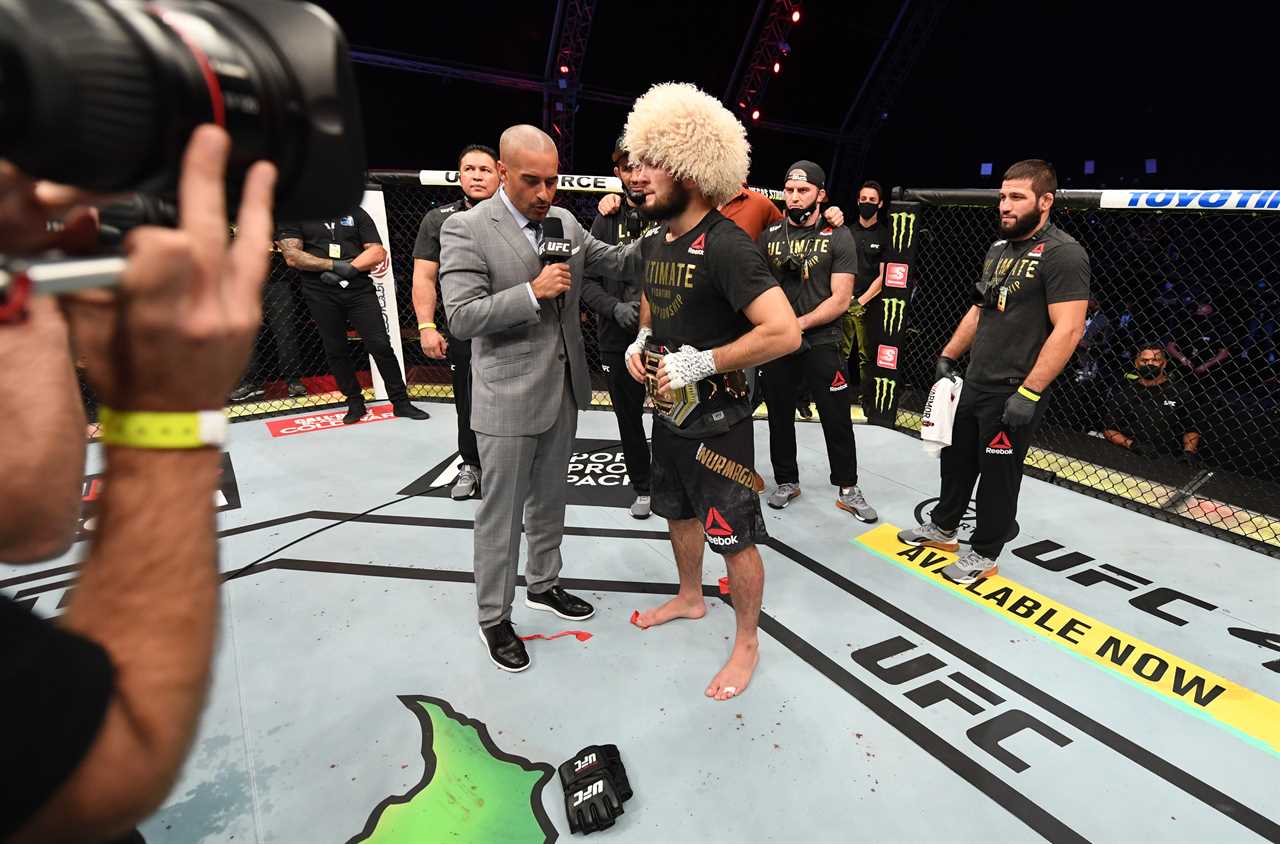 Conor McGregor rekindles the Khabib feud, claiming that his bitter UFC opponent'retired very early' and had only 'a few months' of training.