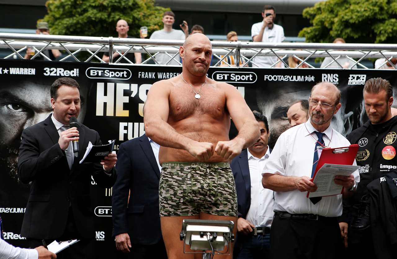 Let's just see who loses the first fat boy - Tyson Fury shares a private message that he claims Anthony Joshua wrote before his comeback