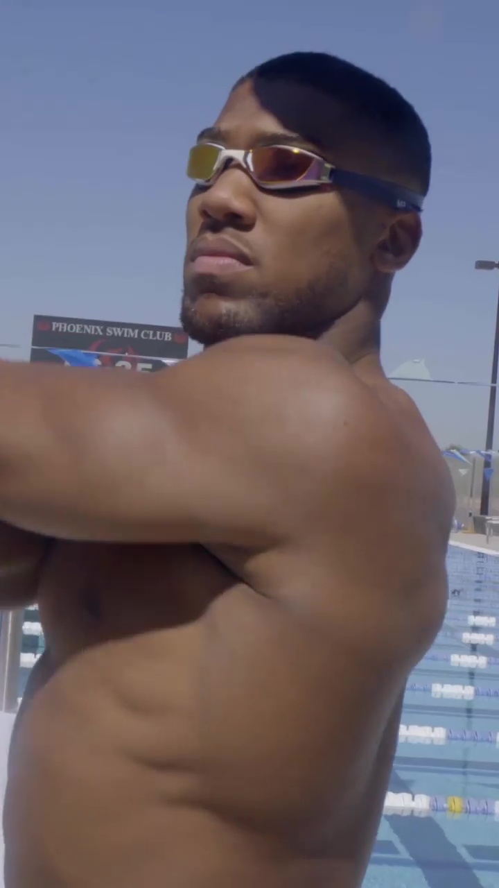 As Michael Phelps, Olympic champion Anthony Joshua races, Adam Peaty makes jokes about how he needs to improve his diving