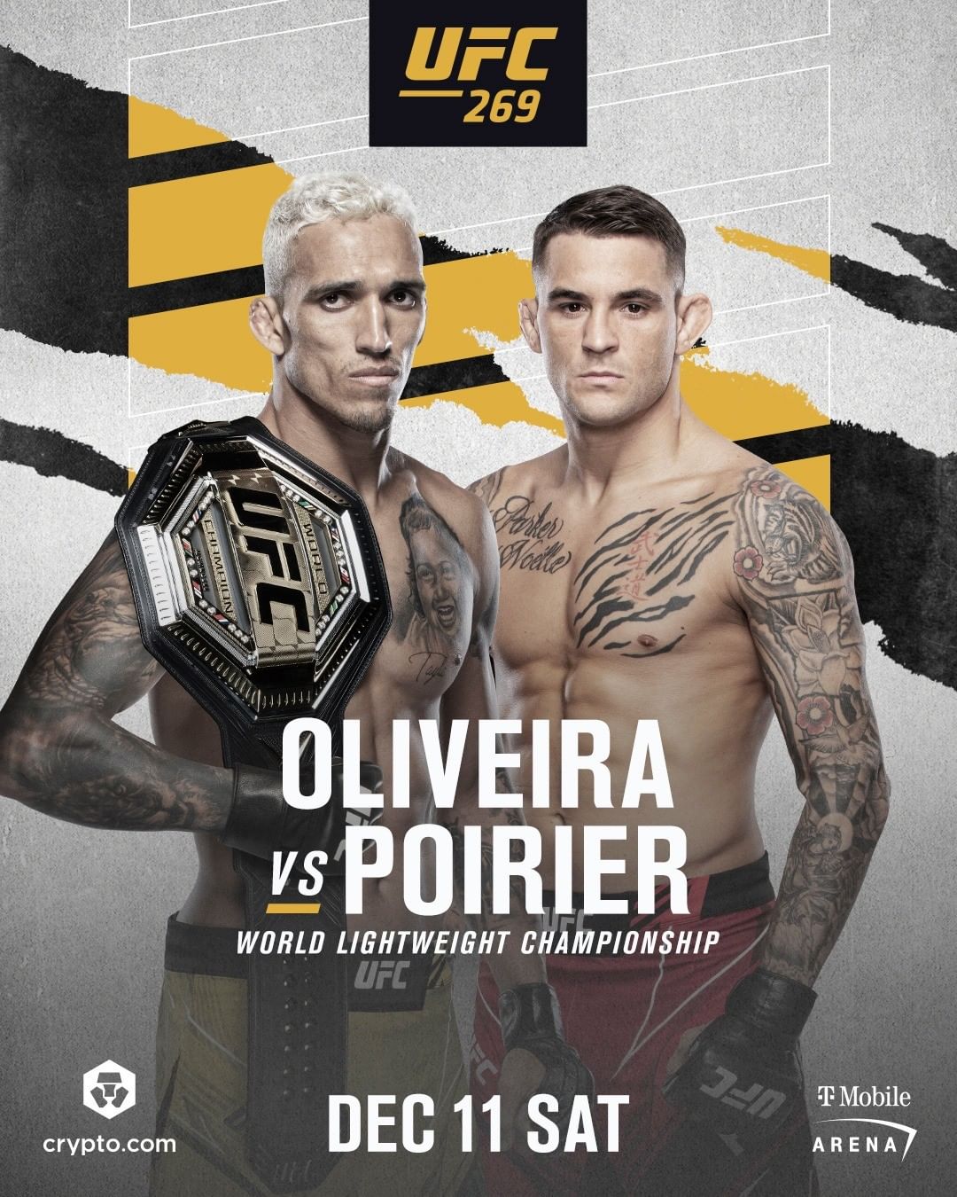 Poirier looks forward to a private moment of reflection with his family after UFC 269 was more than Dana White giving it belt