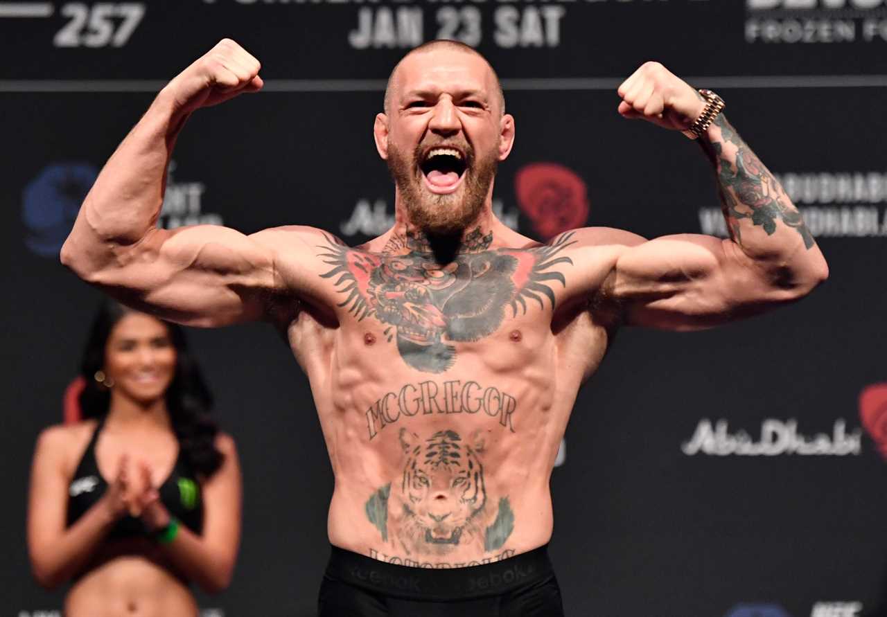 Amazing transformation of Conor McGregor from a slim, KO-king fighter to a muscular, heavyweight-looking brawn since his UFC debut