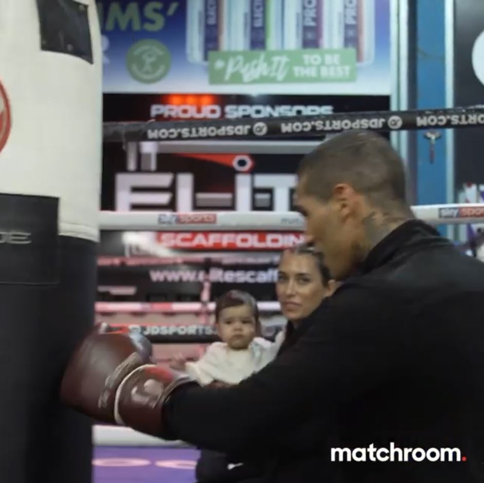 Conor Benn stayed with his family for Chris Algieri's fight camp. He insists that they are his 'ultimate motivation.