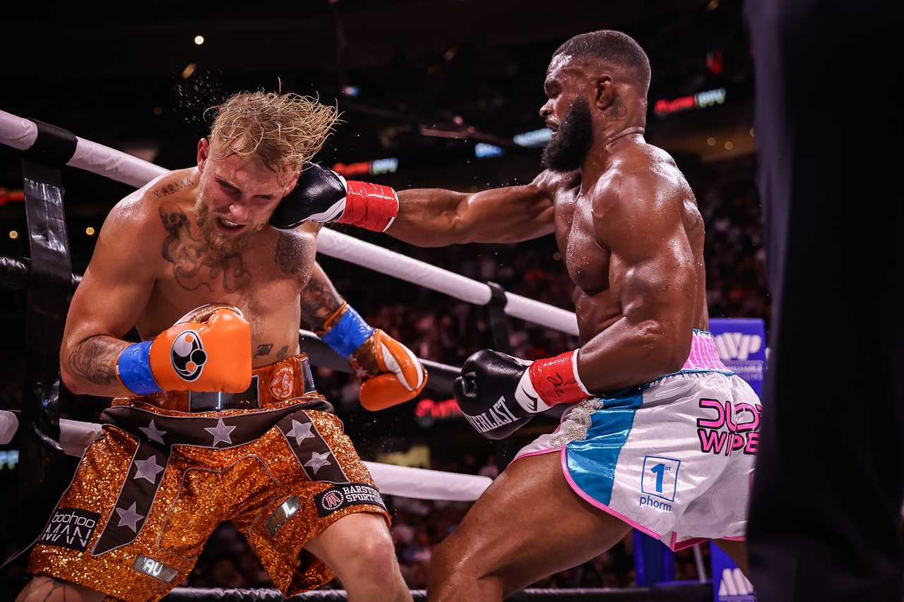 Jake Paul looks topless before Tyron Woodley's rematch. He had a $500,000 KO bonus and a 'bounty on his head.