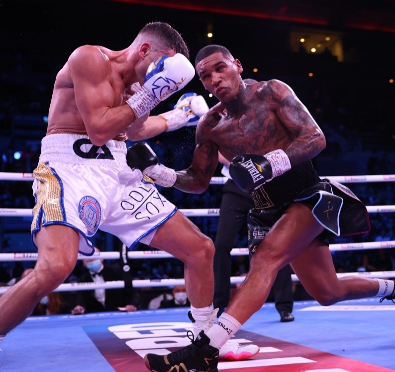 Conor Benn wins a brutal stoppage against Chris Algieri, a contender for knockout title