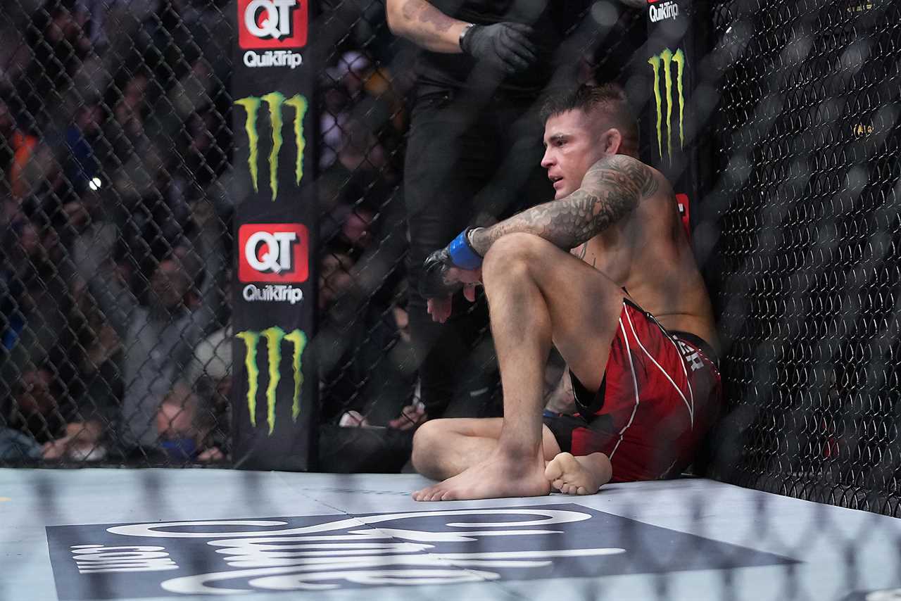 After a heartbreaking UFC 269 defeat to Charles Oliveira, Dustin Poirier bravely fought back tears