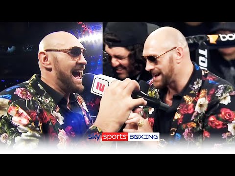 Tyson Fury sings Happy Birthday and American Pie for Bob Arum