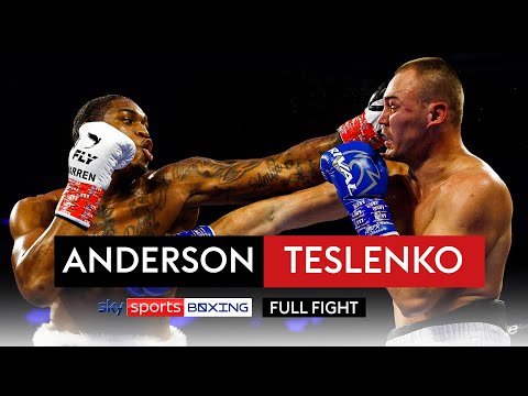 Jared Anderson knocks out Oleksandr Teslenko in the 2nd round with a brutal knockout! FULL FIGHT
