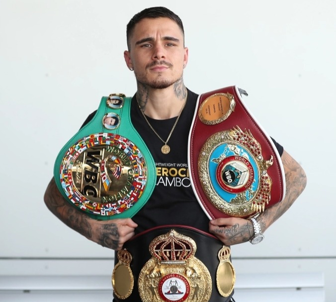 George Kambosos Jr. was inspired by Muhammad Ali and Mike Tyson to overcome bullying and become a world champion
