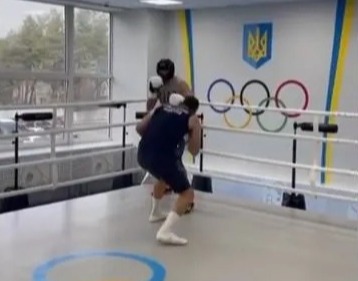 Watch Klitschko, 45 years old, sparring as Anthony Joshua and Tyson Fury rivals hint at shock comeback