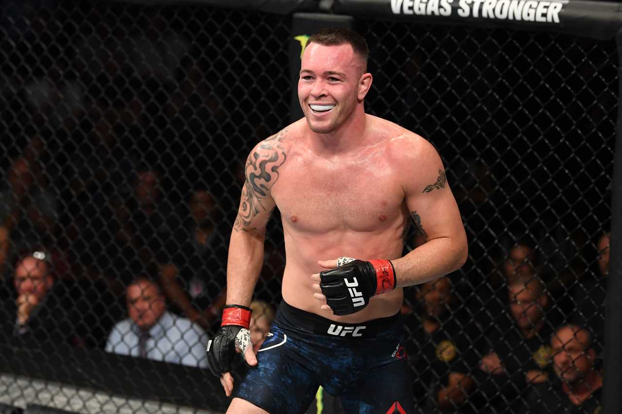 Colby Covington attacks Dustin Poirier in the UFC loss to Charles Oliveira, and makes fun of Conor McGregor.