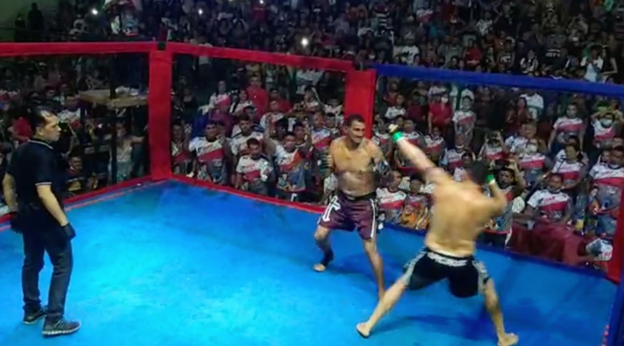 Watch as politicians fight it out in a brutal MMA fight in order to settle a dispute about conservation in the Amazonian region