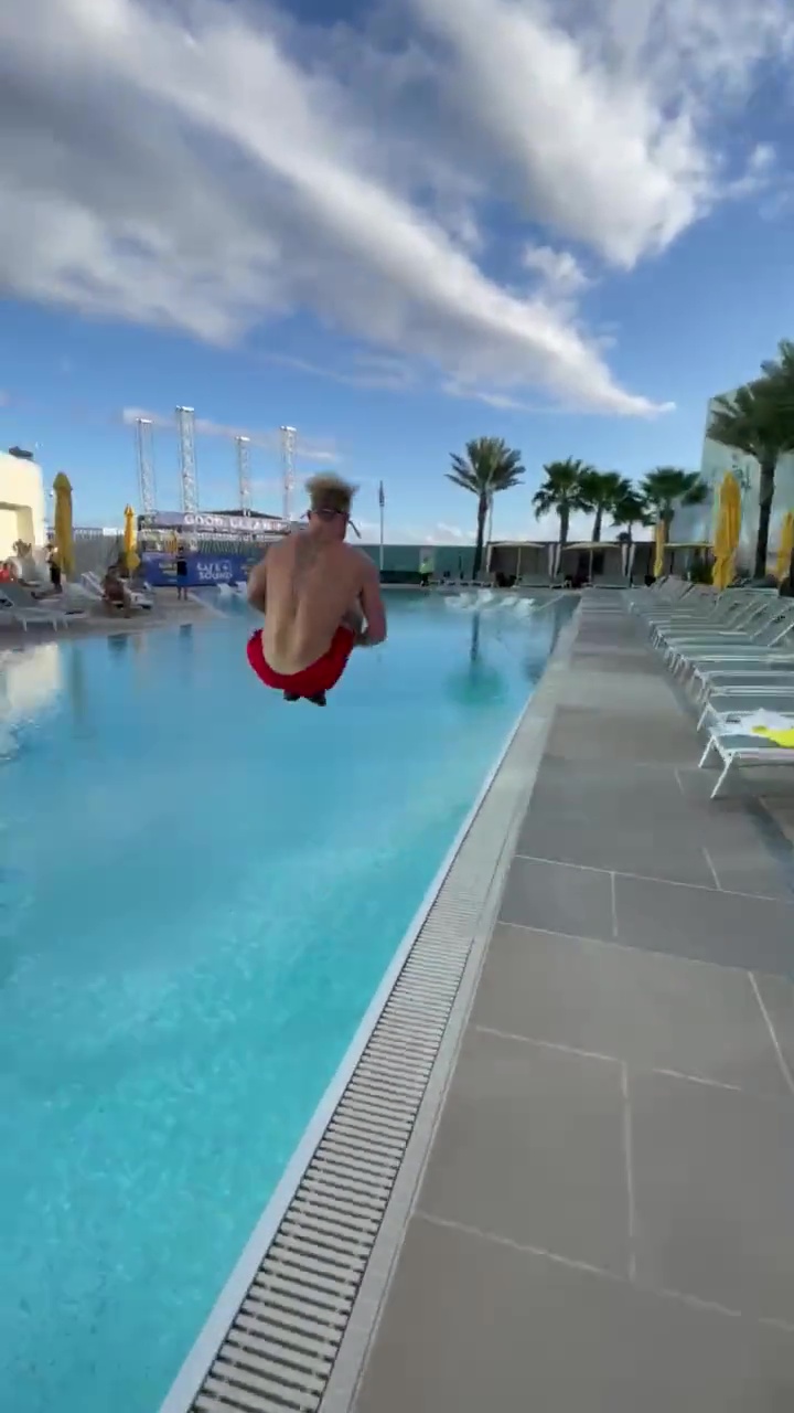 Jake Paul quits boxing to SWIMMING in open gym and rules out Tommy Fury fighting
