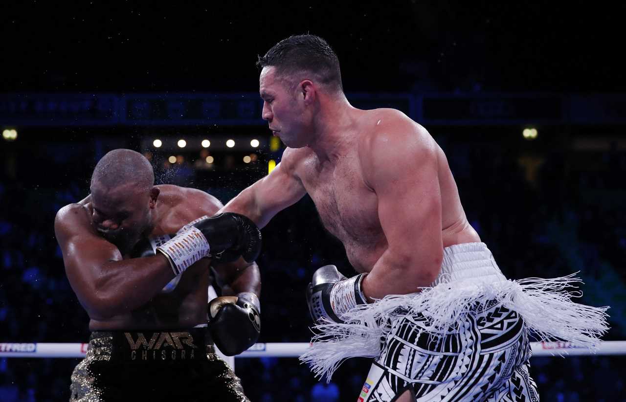 After three knockdowns, Joseph Parker wins the Derek Chisora grudge Match.
