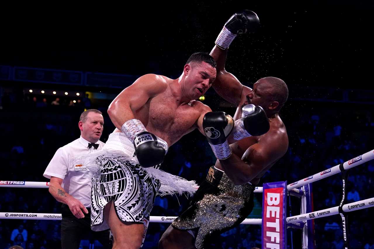 After three knockdowns, Joseph Parker wins the Derek Chisora grudge Match.