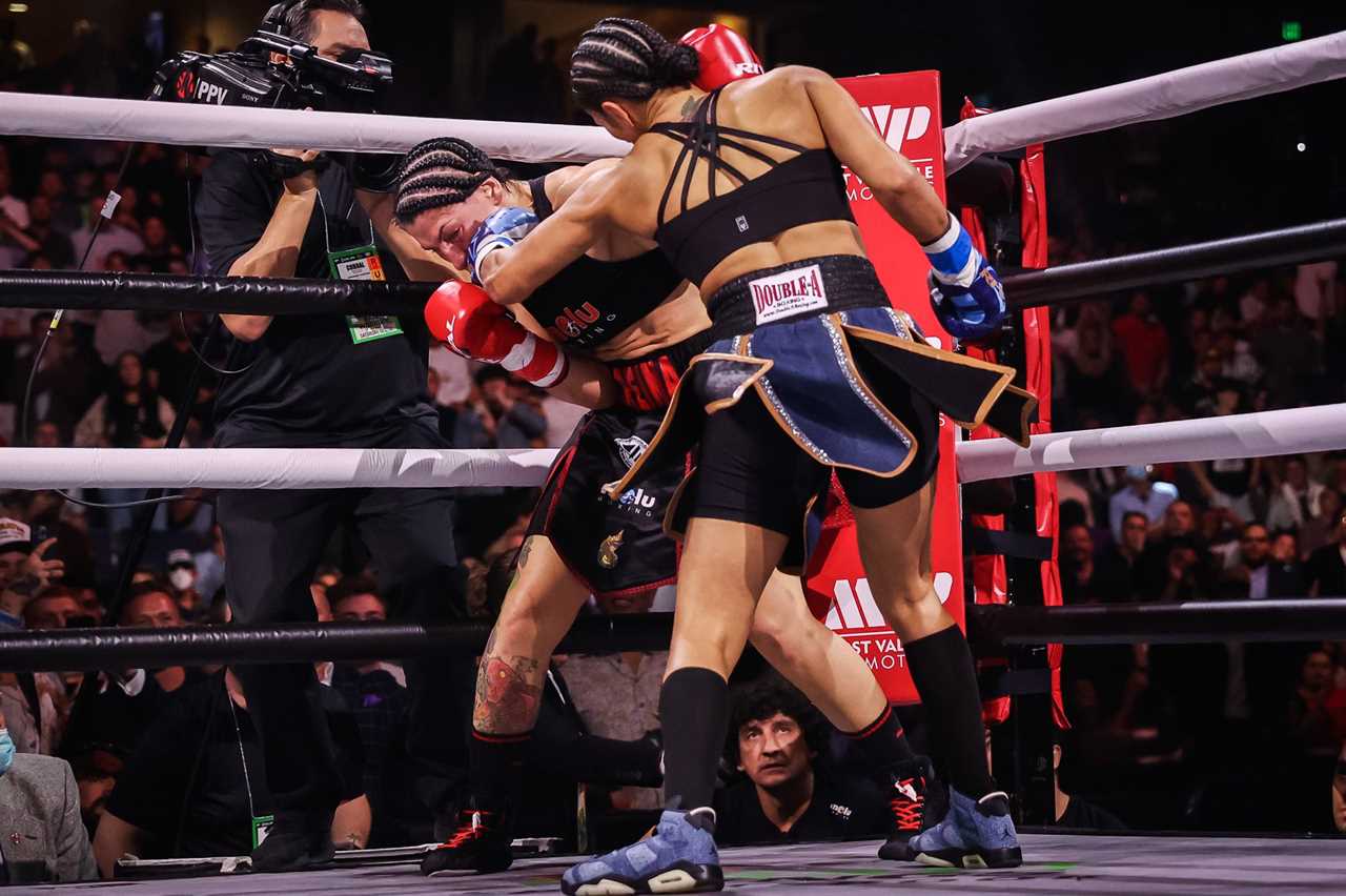 Amanda Serrano and Katie Taylor set up the 'biggest female boxing fight' by beating Jake Paul on Jake Paul's Undercard