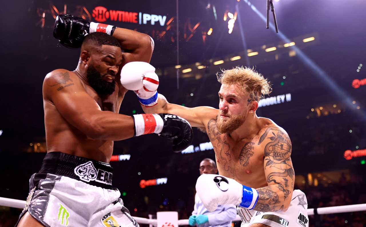 Jake Paul claims Tommy Fury was 'LUCKY he pulled out and would have been KO’d 'a lot more' than Tyron Woodley