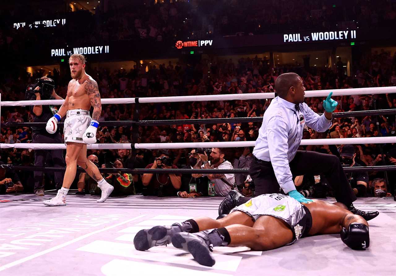 Julia Rose, Jake Paul's girlfriend, trolls Nate Robinson and Tyron Woodley with the'spotthed' knockout meme