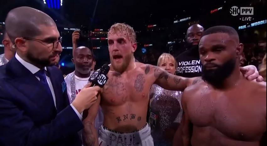 Our relationship doesn’t end here - Jake Paul would like to film a 'buddy cop’ movie with Tyron Woodley
