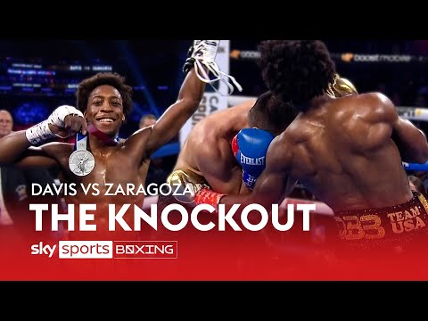 Keyshawn Davis knocks Jose Zaragoza TWICE during the second round of KO!