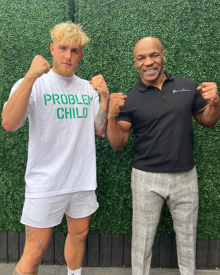 I think it means some - Jake Paul, who shares the same birthday as Muhammad Ali, says Mike Tyson called him the GOAT.