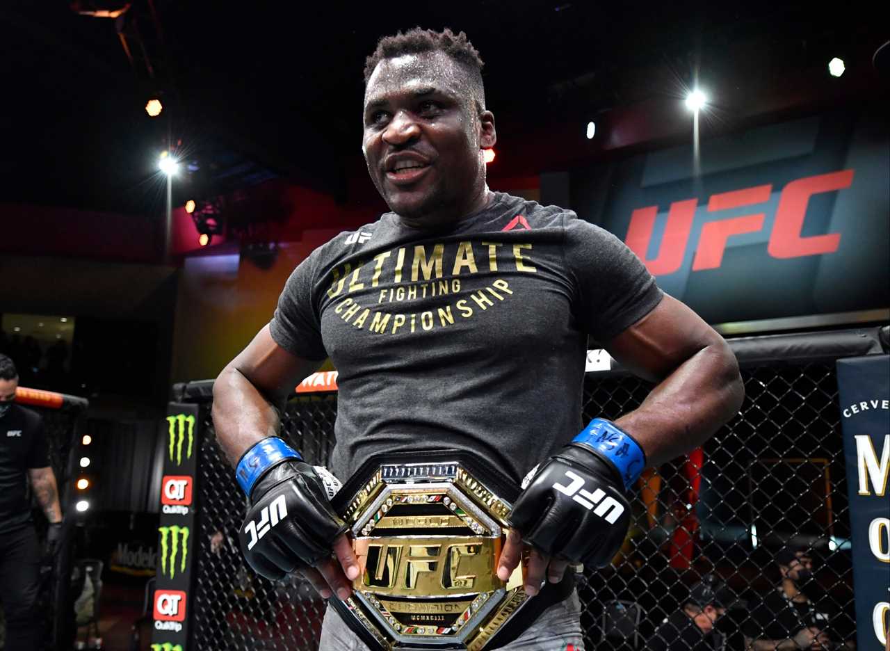 UFC champ Francis Ngannou tells Dana White that he can LEAVE if it's not 'want-to be with us' one month before the title defense