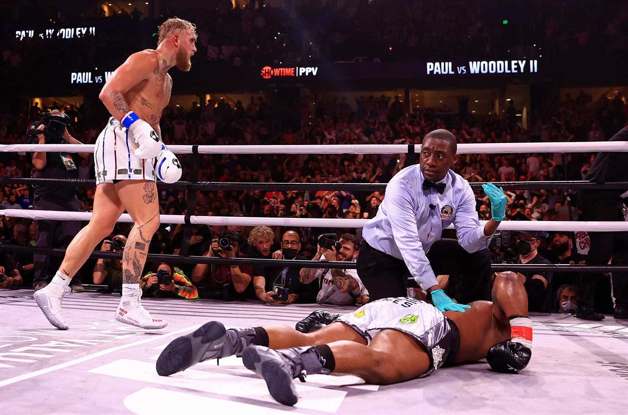 Jake Paul insults Canelo alvarez after a brutal victory against Woodley
