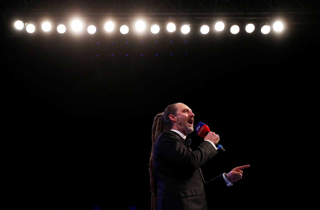 David Diamante, boxing announcer, is critically injured in a horror motorcycle accident that left him with three broken vertebrae.